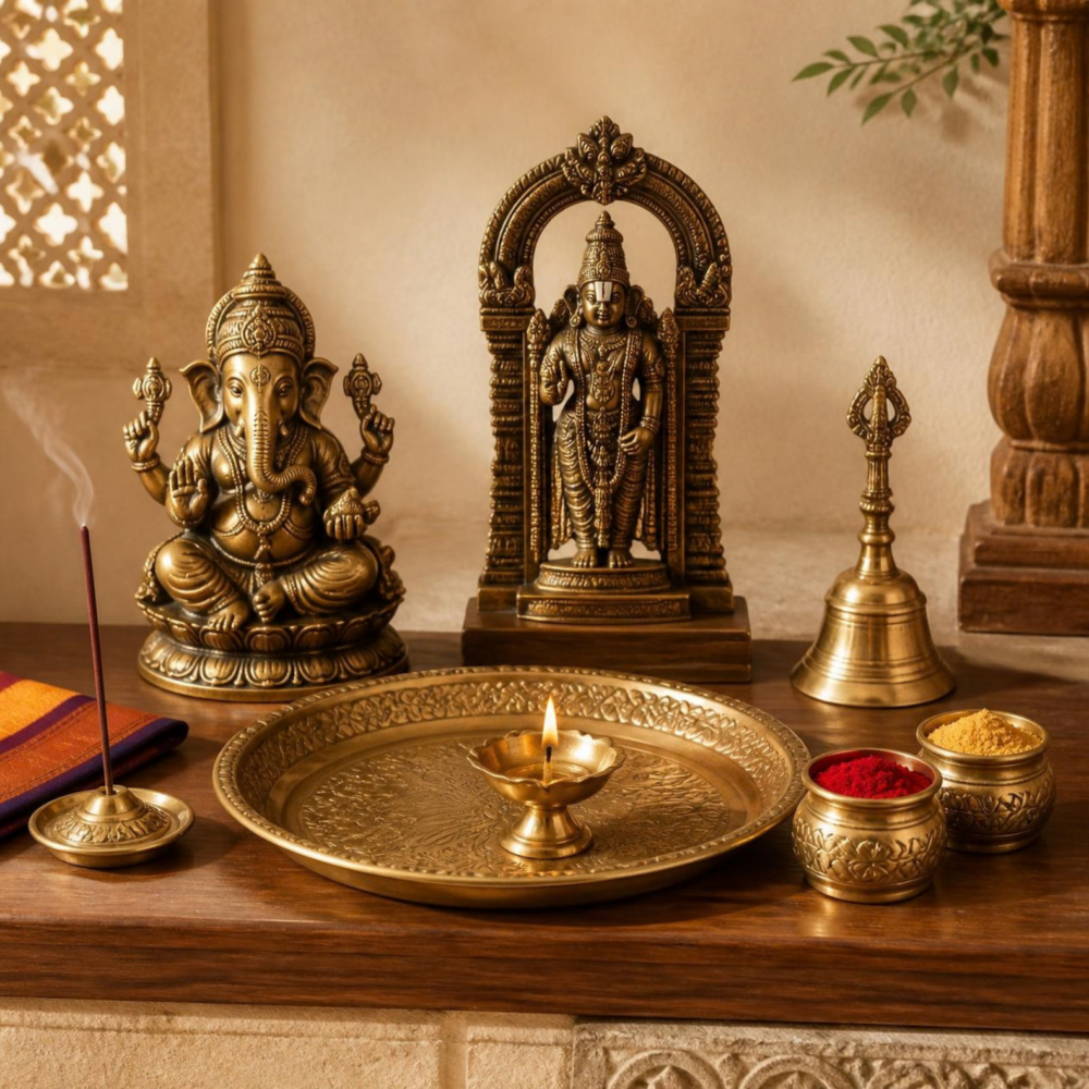Sacred Idols & Puja Essentials